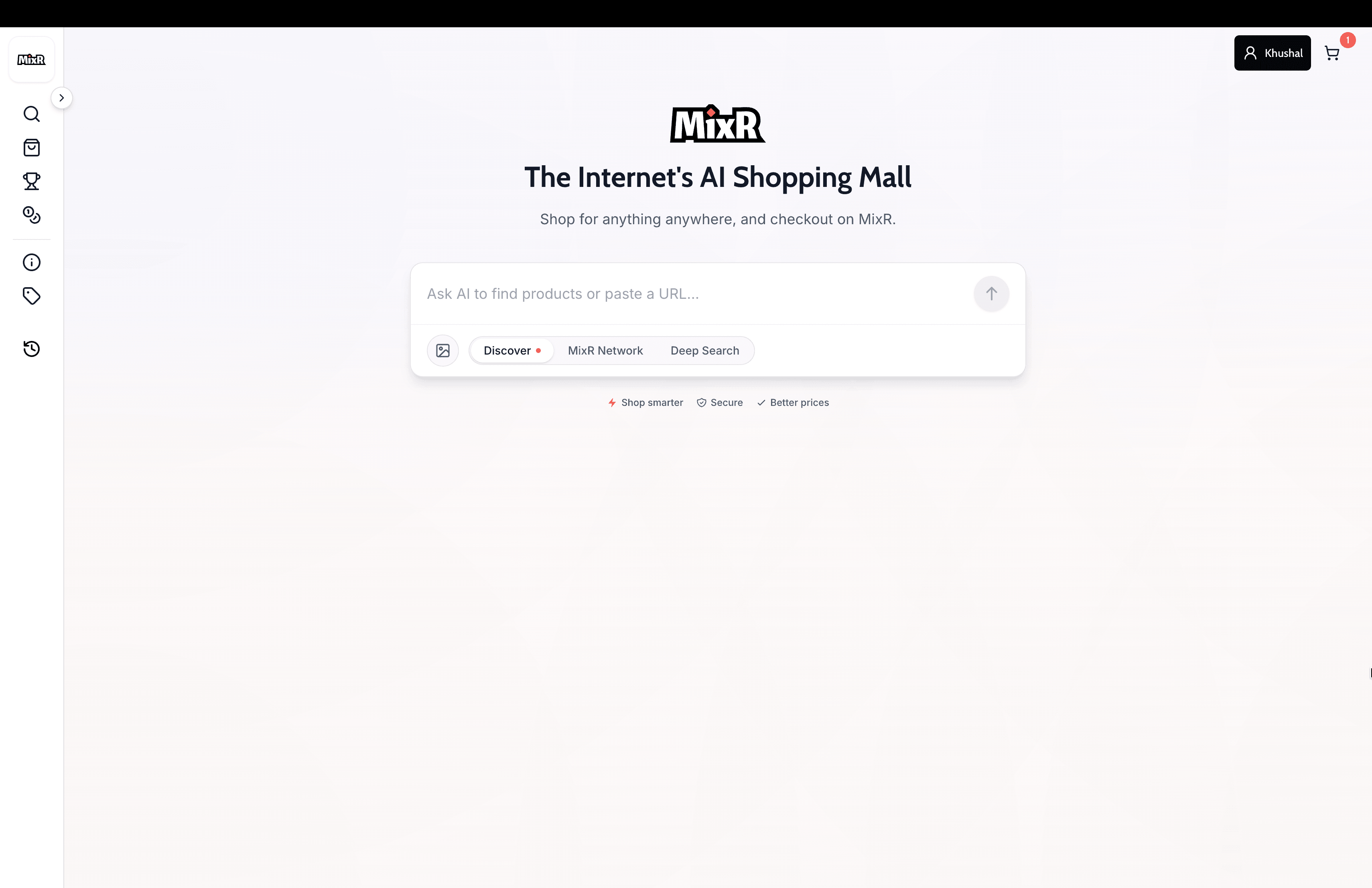 MixR – Community-First Marketplace