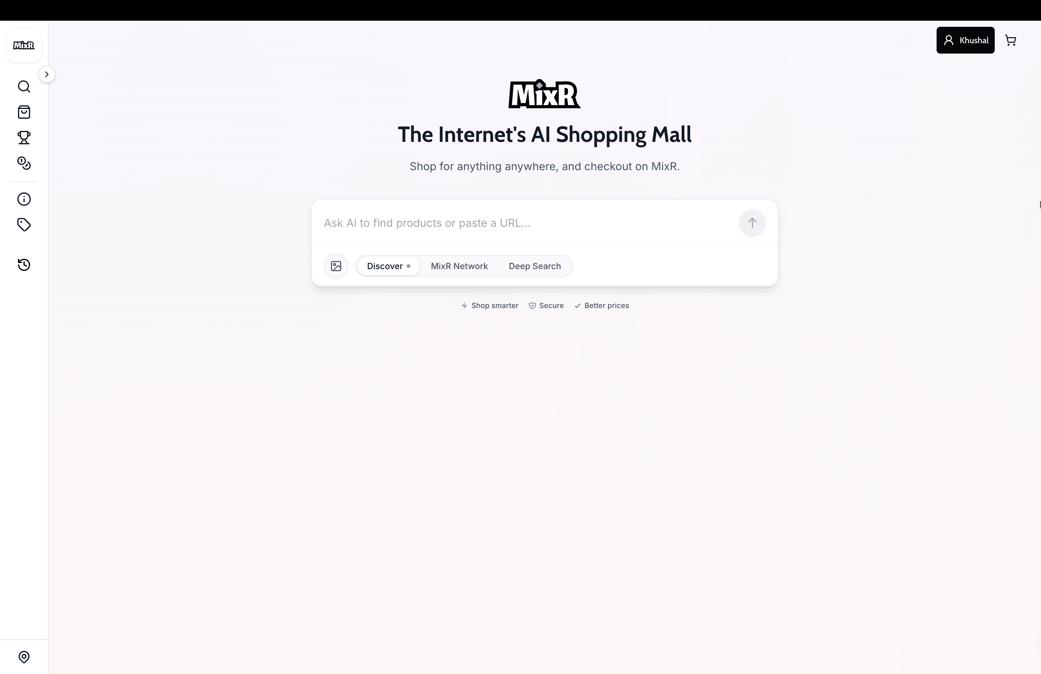 MixR – Community-First Marketplace