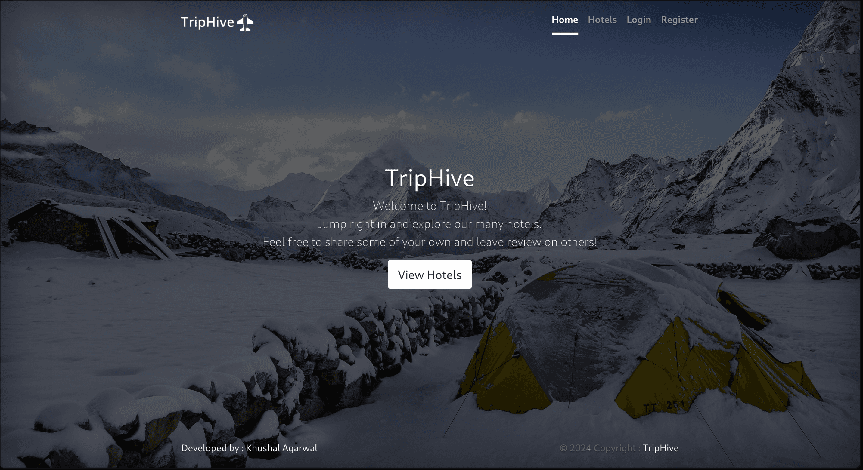 Triphive – Hotel Review Website